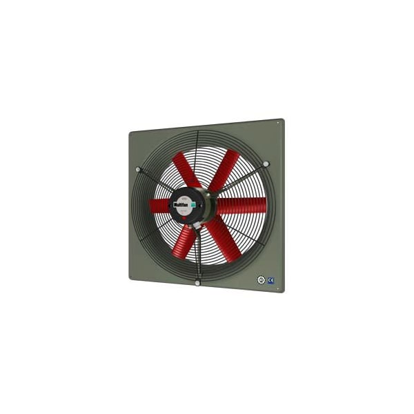 Vostermans Ventilation. Multifan Panel Agricultural Fan 18in Diameter Three Phase 240/460v With Grill V4D45K9M71100 - main